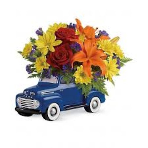 Vintage Ceramic Ford Truck