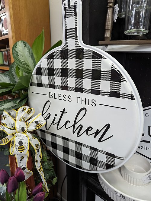 Bless this Kitchen Sign